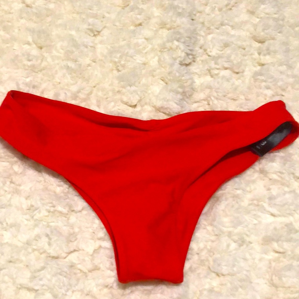Red Blackbough bikini bottoms